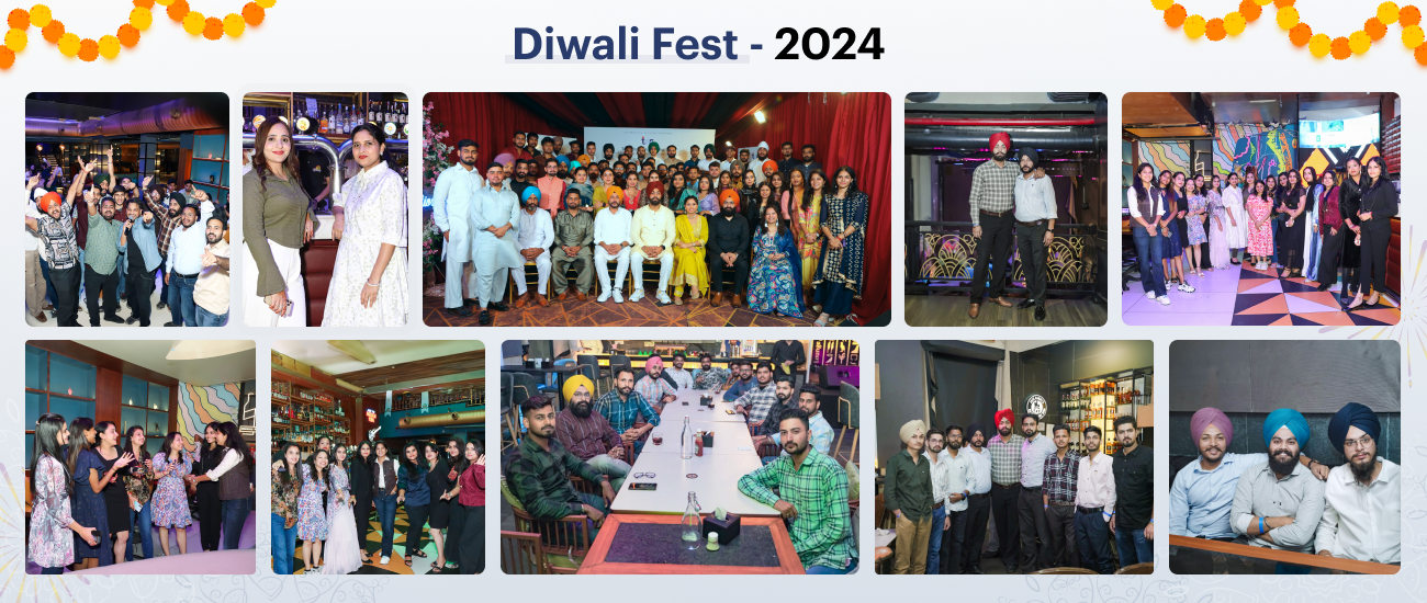 Diwali dinner party banner