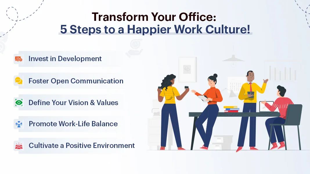 Stages to Create a Happy Work Culture for Employees at the Office